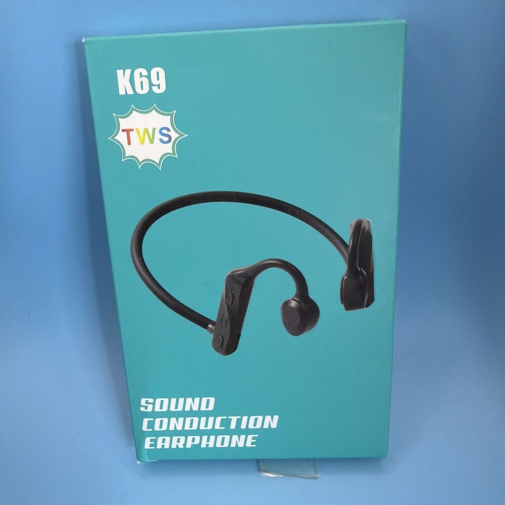 Tws K69 TWS Bone Conduction Bluetooth Neckband Headphones Volume Control